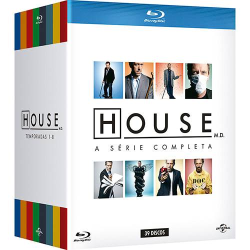 Blu-Ray - House M. D. - a Série Completa (39 Discos)