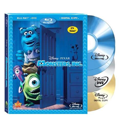 Blu-ray Monsters, Inc. - 4 Discos