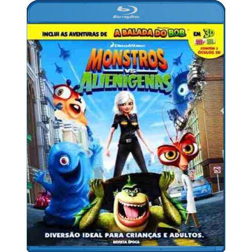 Blu-Ray Monstros Vs Alienigenas