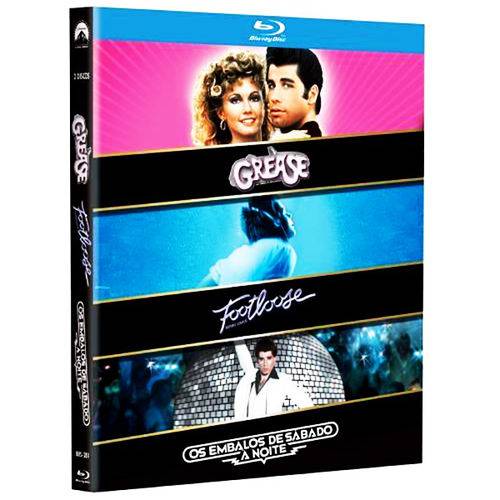 Blu-Ray - Musical Collection (Grease + Footloose + os Embalos de Sábado à Noite)