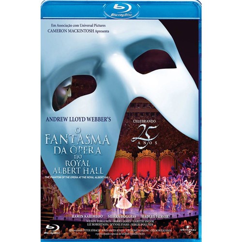 Blu-ray o Fantasma da Ópera - Edição de 25º Aniversário