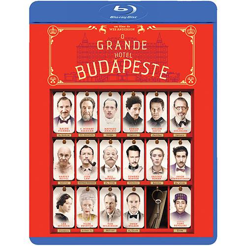 Blu-Ray - o Grande Hotel Budapeste