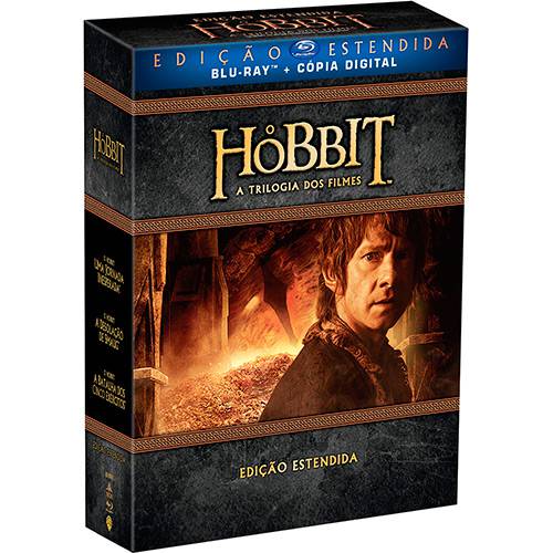 Blu-Ray o Hobbit: a Trilogia Edição Estendida (9 Discos)