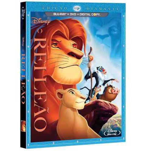 Blu-ray - o Rei Leão - Edição Diamante (Blu-ray + DVD + Cópia Digital)