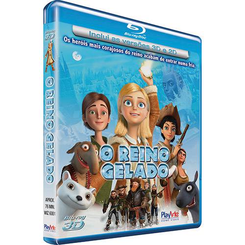 Blu-Ray - o Reino Gelado (Blu-Ray + Blu-Ray 3D)