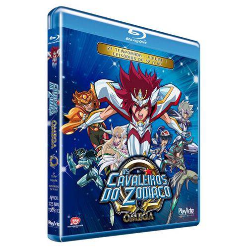 Blu-Ray os Cavaleiros do Zodíaco - Ômega - Segunda Temporada Vol 1