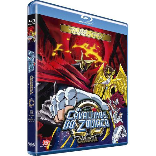 Blu-ray - os Cavaleiros do Zodíaco Ômega - Vol. 4