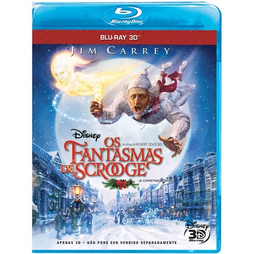 Blu-ray os Fantasmas de Scrooge - 3D