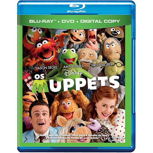 Blu-ray os Muppets (DVD+ Blu-ray + Cópia Digital)