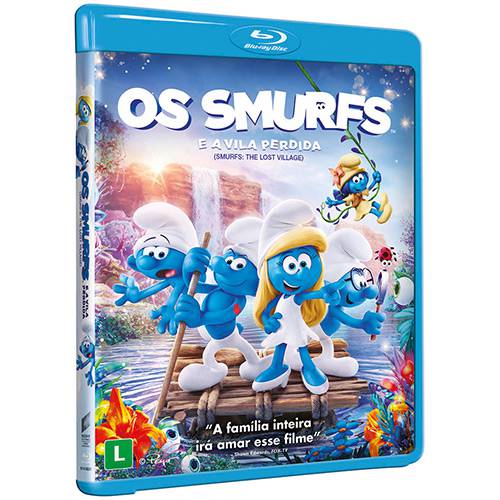 Blu-ray os Smurfs e a Vila Perdida