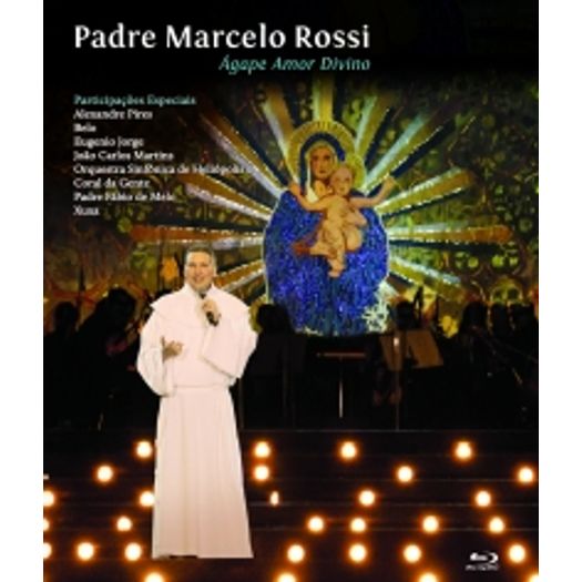 Blu-Ray Padre Marcelo Rossi - Ágape Amor Divino - 2012