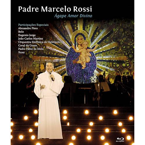 Blu-ray Padre Marcelo Rossi: Ágape Amor Divino