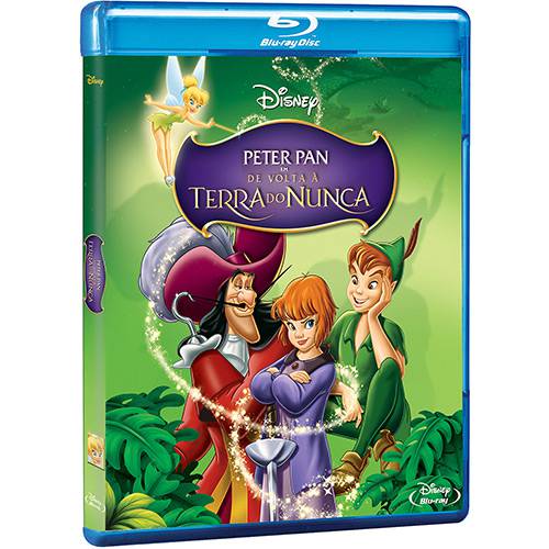 Blu-Ray Peter Pan em de Volta à Terra do Nunca (1 Disco)