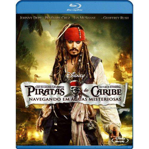 Blu-Ray Piratas do Caribe 4 - Navegando em Águas Misteriosas