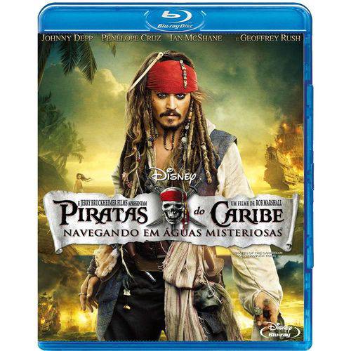Blu-Ray Piratas do Caribe 4: Navegando em Águas Misteriosas