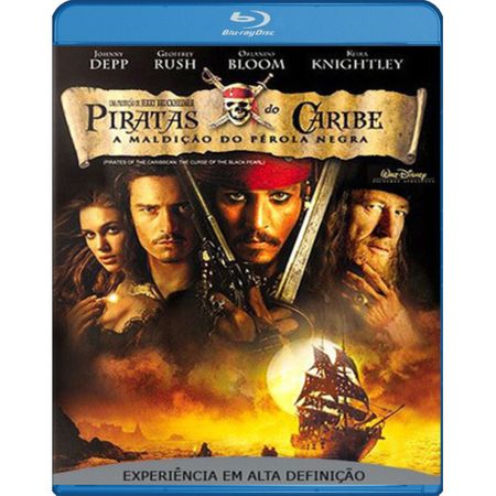 Blu-Ray Piratas do Caribe - a Maldição do Pérola Negra