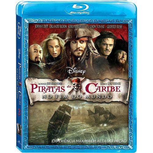 Blu-Ray Piratas do Caribe 3: no Fim do Mundo