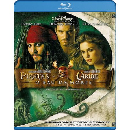 Blu-Ray Piratas do Caribe 2 - o Baú da Morte