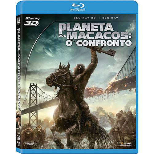 Blu-ray - Planeta dos Macacos - o Confronto (Blu-ray 3D + Blu-ray)