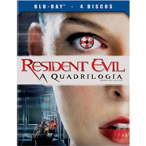 Blu - Ray Resident Evil Quadrilogia