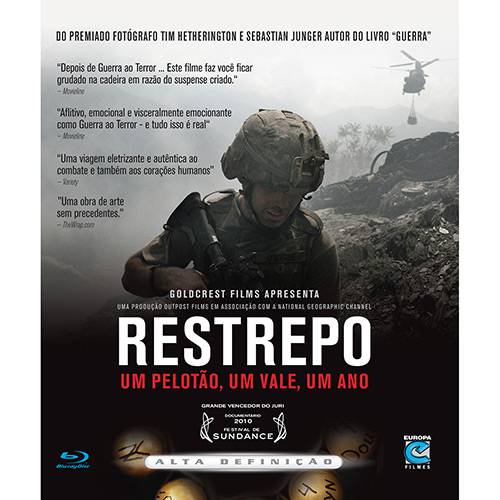 Blu-ray - Restrepo - Europa Filmes