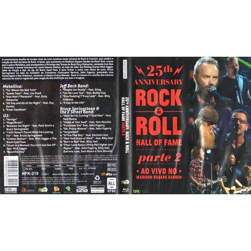 Blu-ray Rock Roll 25 Th Parte 2 - ao Vivo no Madson Square Garden