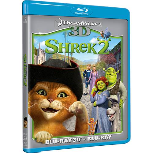 Blu-ray Shrek 2 (Blu-ray + Blu-ray 3D)
