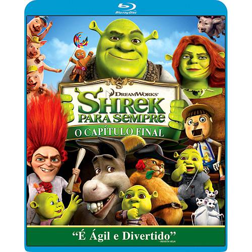 Blu-ray Shrek para Sempre