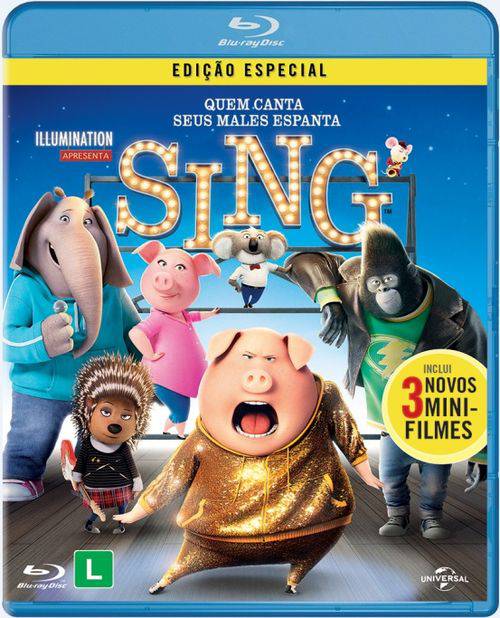 Blu-ray Sing - Quem Canta Seus Males Espanta