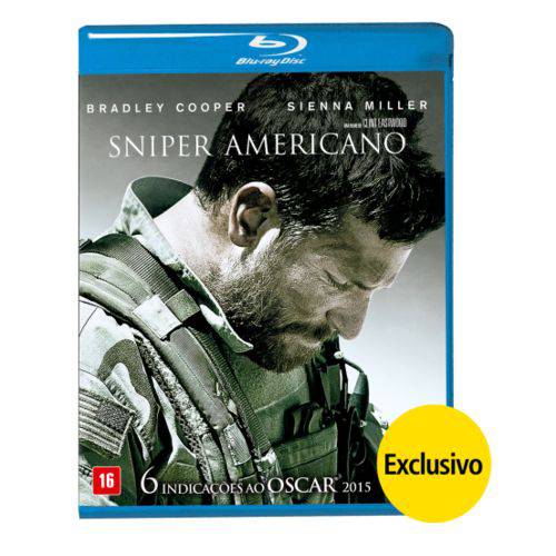 Blu-ray - Sniper Americano - Edição Limitada