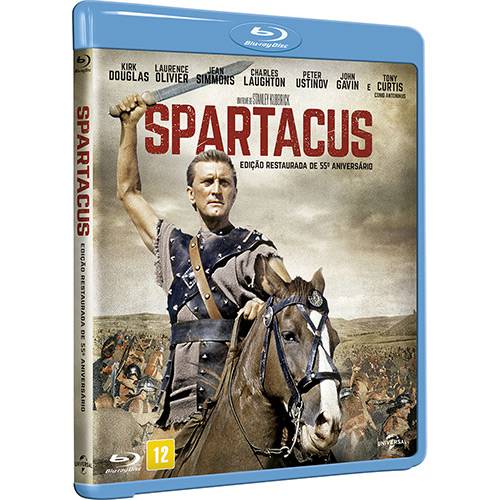 Blu-Ray - Spartacus: Edição de 55º Aniversário
