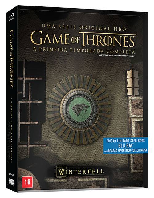 Blu-Ray Steelbox - Game Of Thrones - 1ª Temporada - Edição Limitada