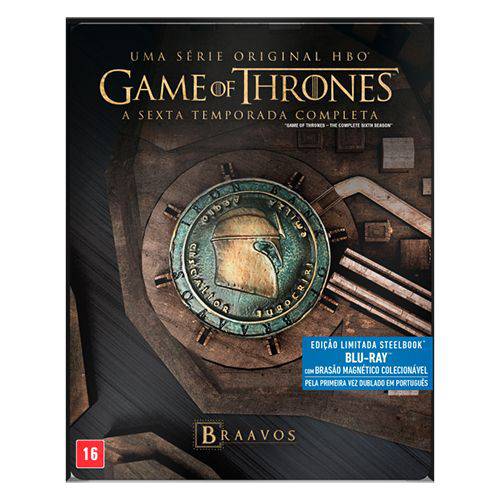 Blu-ray Steelbox - Game Of Thrones - 6ª Temporada - Edição Limitada