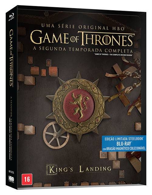 Blu-Ray Steelbox - Game Of Thrones - 2ª Temporada - Edição Limitada