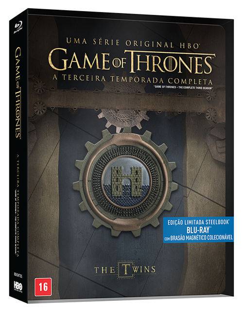 Blu-Ray Steelbox - Game Of Thrones - 3ª Temporada - Edição Limitada