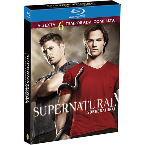 Blu-ray Supernatural - 6ª Temporada Completa (6 Discos)