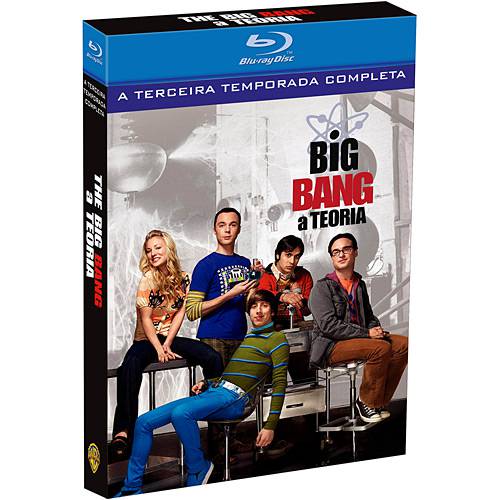 Blu-ray The Big Bang Theory 3ª Temporada (3 Discos)