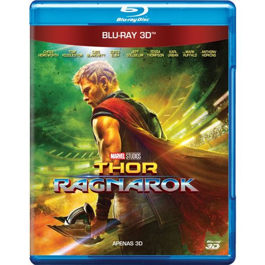 Blu-Ray Thor: Ragnarok 3d