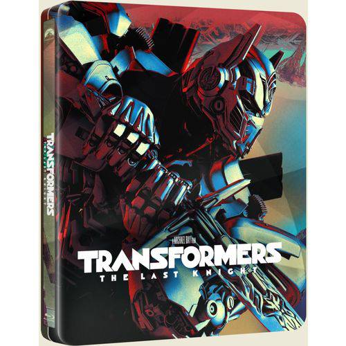 Blu-ray Transformers 5 - o Último Cavaleiro (2 Bds) - Edição Steelbook