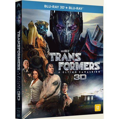 Blu-Ray Transformers 5 - o Último Cavaleiro 3d