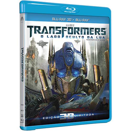Blu-ray Transformers 3 - o Lado Oculto da Lua (Blu-ray 3D + Blu-ray)
