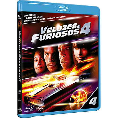 Blu-Ray - Velozes e Furiosos 4