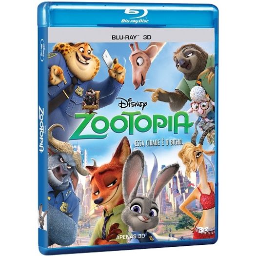 Blu-Ray Zootopia 3d