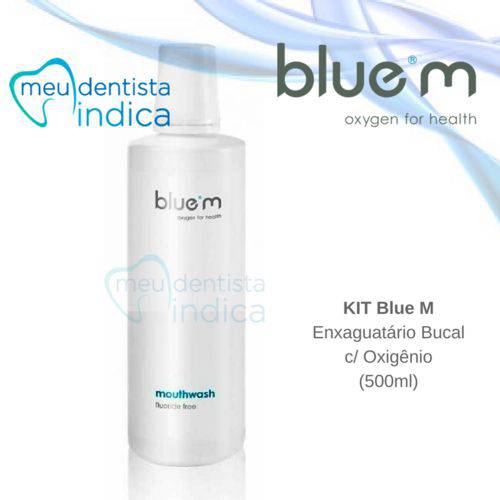 Blue M: Enxaguatório Bucal 500ml