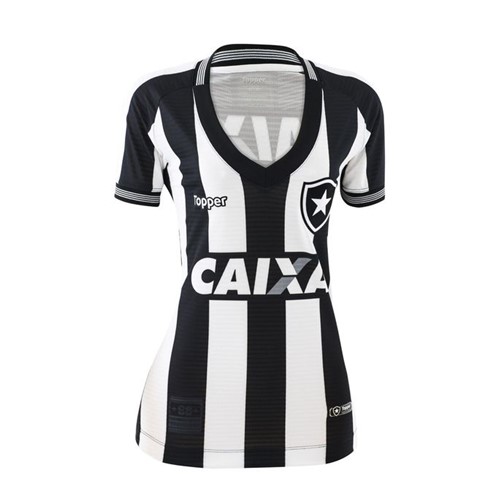 Blusa Botafogo Feminina Jogo 1 2018/19 ALVINEGRA G