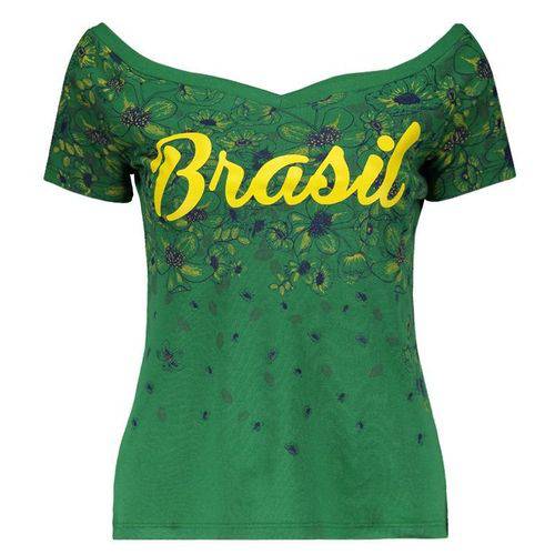 Blusa Brasil Juruena Feminina Verde