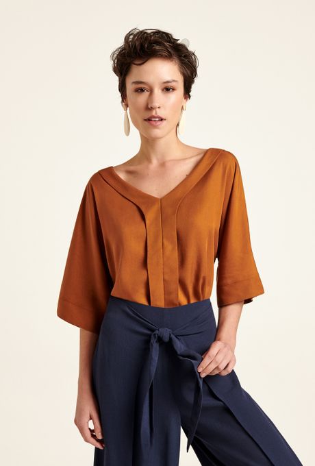 Blusa Famagusta Ocre PP