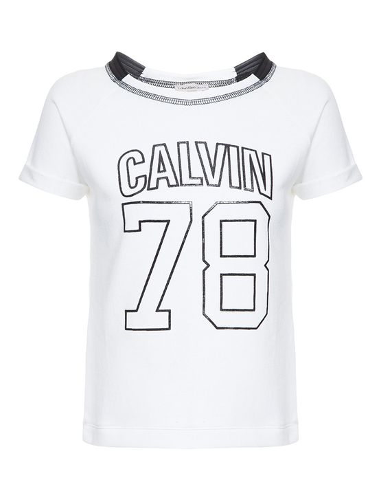 Blusa Infantil Calvin Klein Jeans Gola com Pu Off White - 4