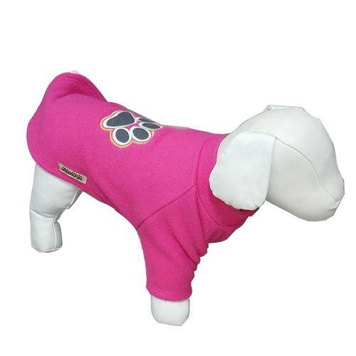 Blusa para Cachorro com Manga Soft Rosa 58 X 20 Cm Fábrica Pet