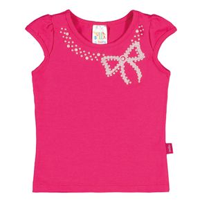 Blusa Pink Bebê Menina Cotton 36605-301 Blusa Pink Bebê Menina Cotton Ref:36605-301-G